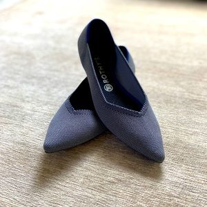 Rothy’s Cloud Grey Birdseye Points